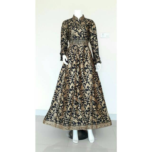 Gamis Batik Prada | Gamis Batik Muslimah | Batik Modern