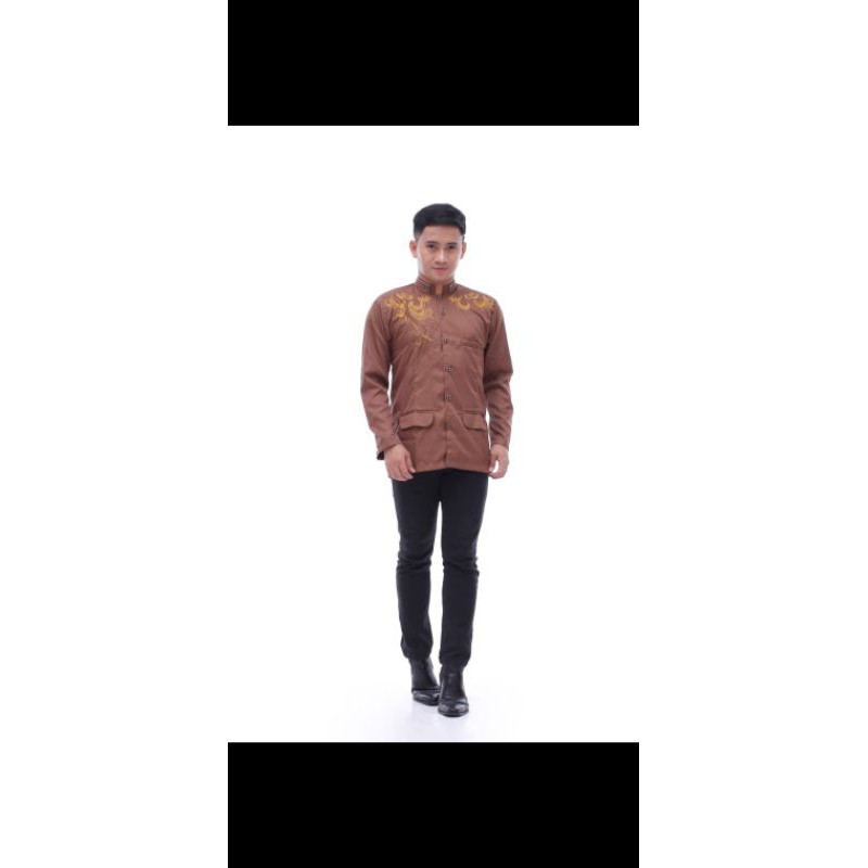 jasko/ jas koko/ pakaian muslim pria/koko/bordir/baju muslim
