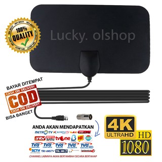 [ORIGINAL 100%] Antena TV Digital Indoor DVB-T2 4K 1000p High Gain 25dB (Best Seller)