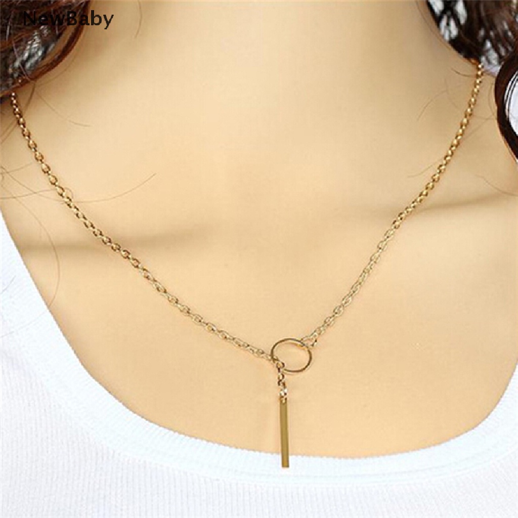 Kalung Rantai Choker Liontin Bunga Kristal Untuk Wanita