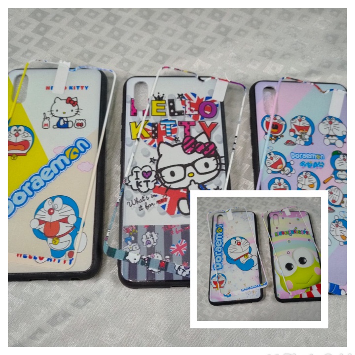 HARD CASE KARAKTER CEWEK / CARTOON + TEMPERED GLASS SAMSUNG GALAXY V