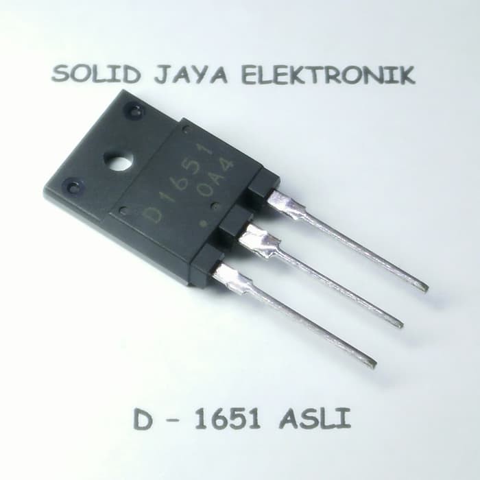 Transistor D1651 ASLI ORIGINAL-IC TR 2SD1651 TR Horizontal Horisontal