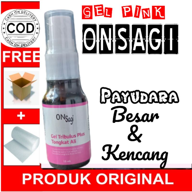 ONSAGI GEL PINK TRIBULUS MEMPERBESAR SUSU MENGENCANGKAN SUSU