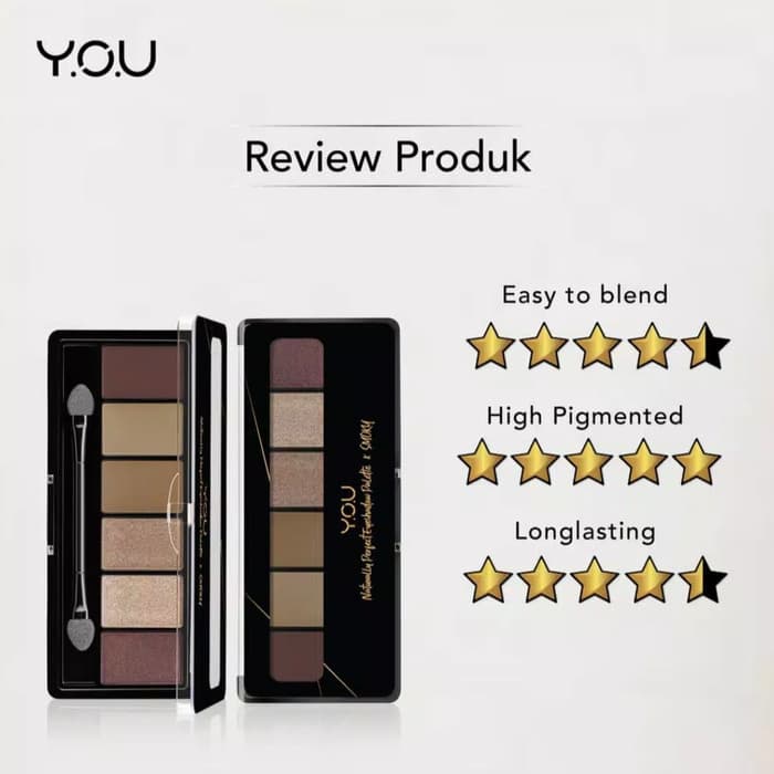 YOU Basic Collection Naturally Perfect EyeshadowPelette (discount 50%)