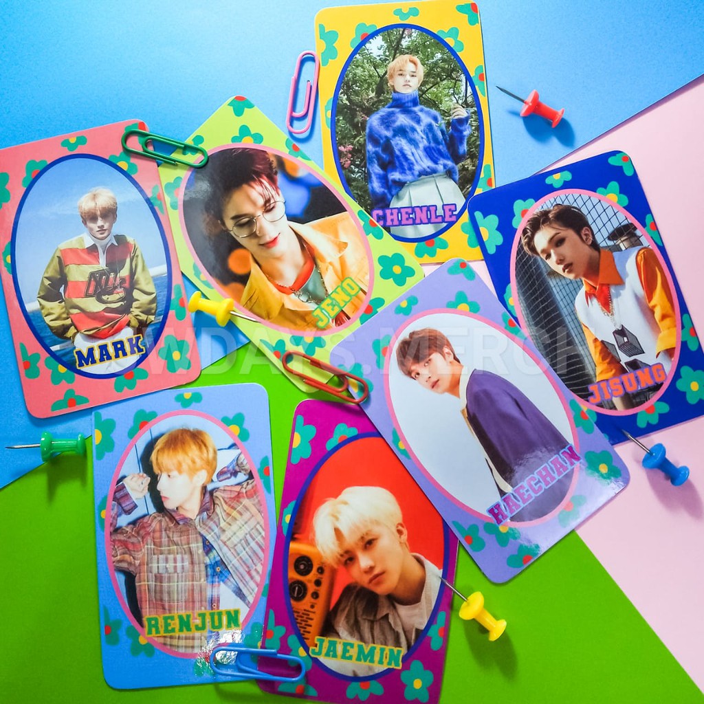 [JWDAYS] NCT DREAM RETRO PHOTOCARD- 2020 resonance pc jeno jaemin renjun jisung mark hello future