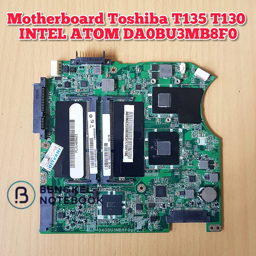 Motherboard Toshiba Satelite T130 T135 DA0BU3MB8F0