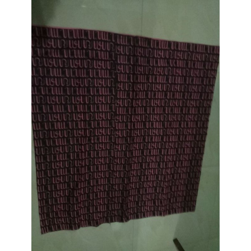 sarung aksara jawa preloved