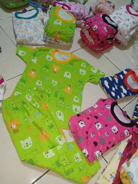 Grosiran piyama bahan libby velvet 6bln smpai 2th piyama qkids