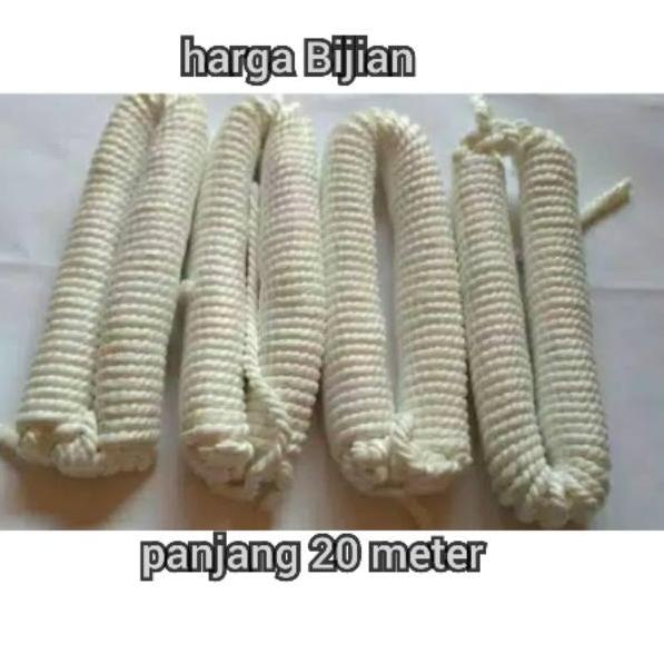 

FV924 Tali marlon 20 meter - tali tambang - tali pramuka - tali serat - tali nilon nylon - benang nylon ㊂ 75