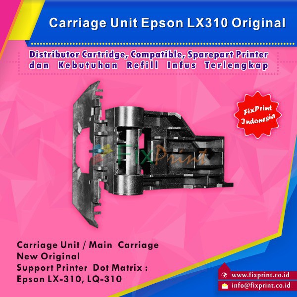 Carriage Unit Printer Epson LX310  Main Carriage LX 310