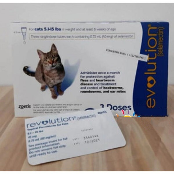 REVOLUTION CAT Obat Kutu untuk Kucing Dewasa for Adult Cats Selamectin