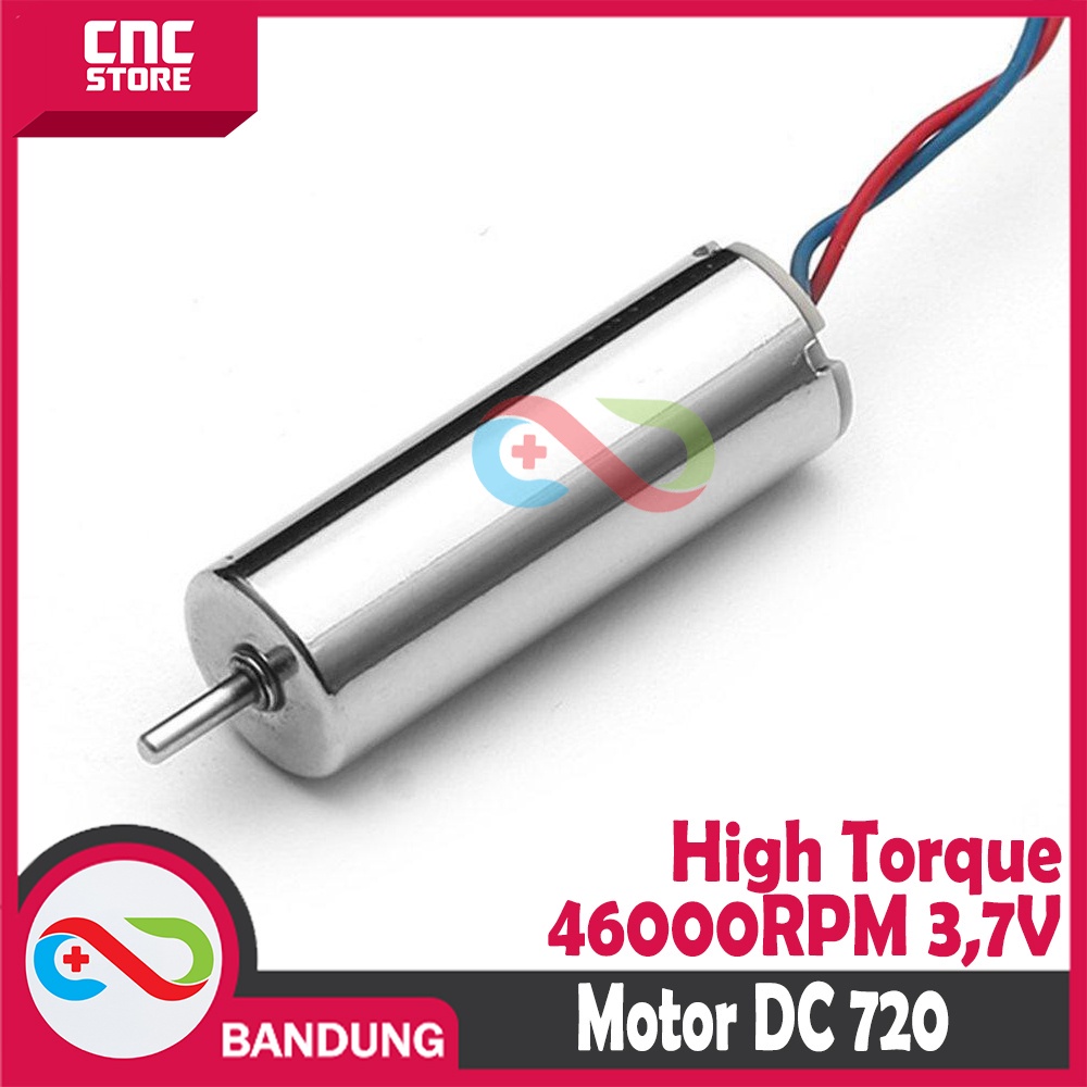 MICRO SMALL MOTOR DC 720 46000RPM 3.7V HIGH TORQUE FOR DRONE