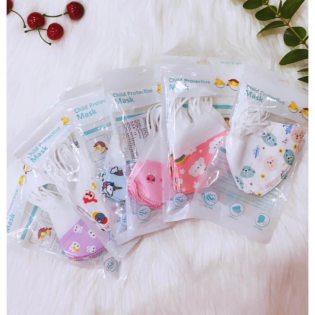 OS Duckbill Masker Anak 3ply Mask Karakter Motif Duckbill isi 10pcs Premium Quality