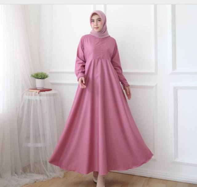 GAMIS TOYOBO, BAHAN TOYOBO, BAHAN ADEM & TEBAL, BISA COD