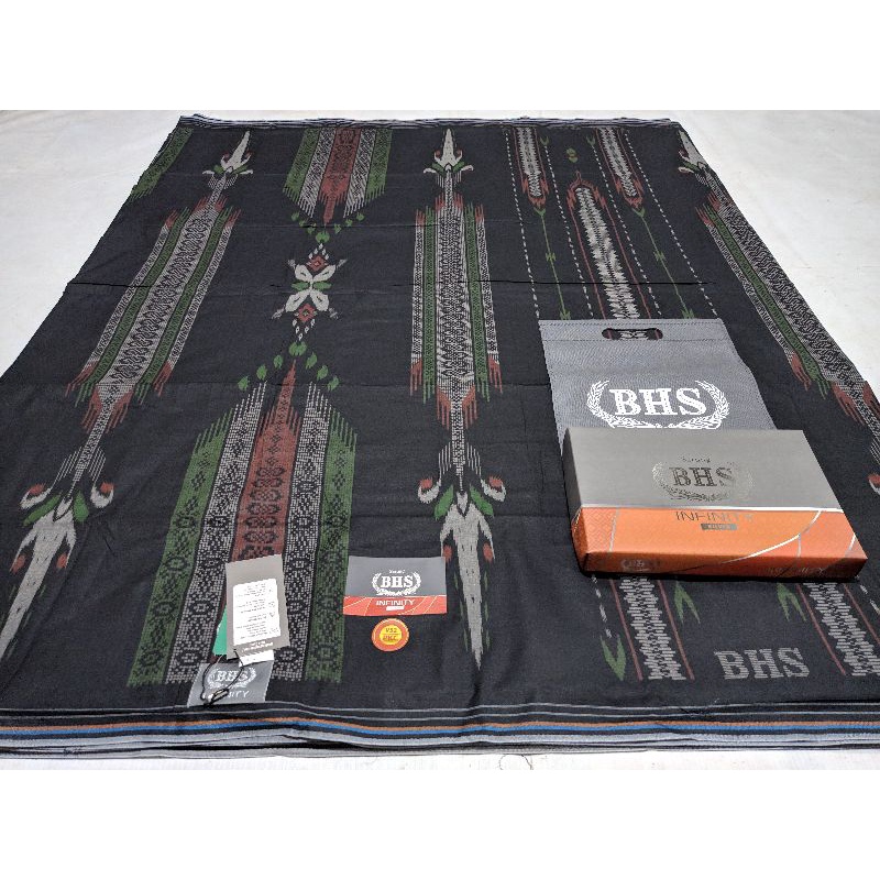 Sarung BHS Infinity PKA PKB PKC PKD Silver Warna Hitam dongker free Pouchbag