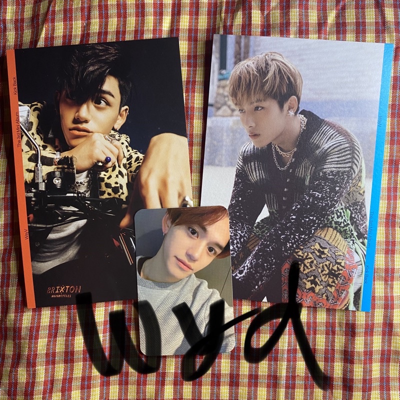 PC Photocard Postcard Wayv Kick Back Lucas Winwin
