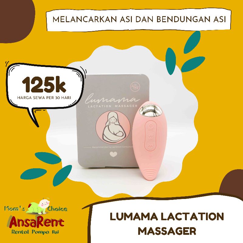 Sewa Lactation Massager Sewa lumama Pijat Payudara Pijat Laktasi Pijat Pelancar ASI