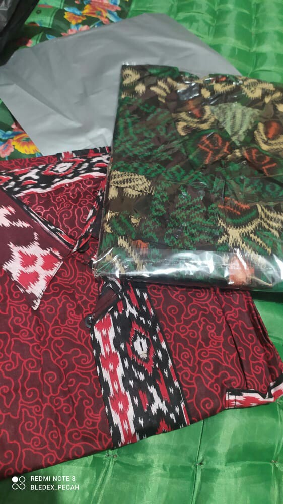 Rama Shinta Couple - Melani Set Couple Lilit Rovella Batik Couple Modern