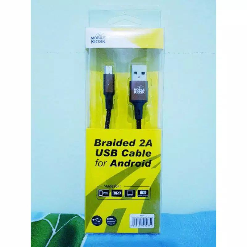KABEL MICRO CHARGER MOBILE KIOSK USB CABLE UNTUK ANDROID