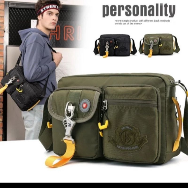 TAS SELEMPANG PRIA TOUGH ARMY 5551 original tough