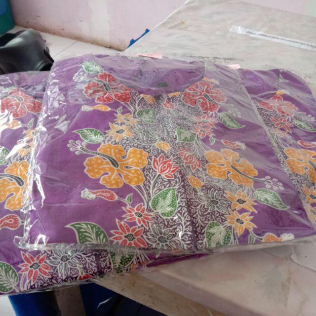 Tunik Batik Atasan Baju Wanita Bg 412