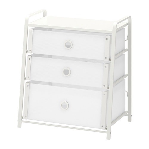 Lote IKEA Lemari 3 laci putih Shopee Indonesia Lote IKEA Lemari 3 laci putih Shopee Indonesia