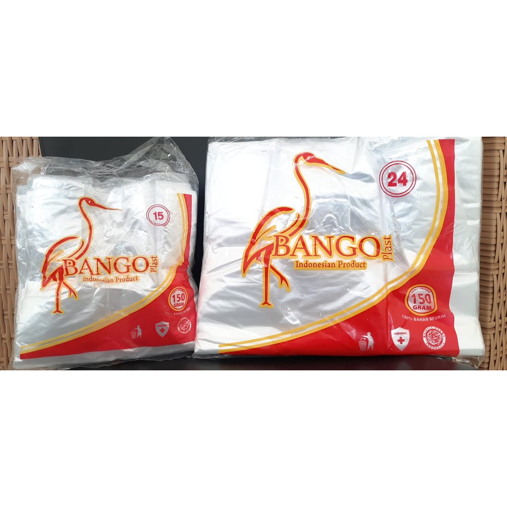 Kantong Kresek Bening Bango 150g