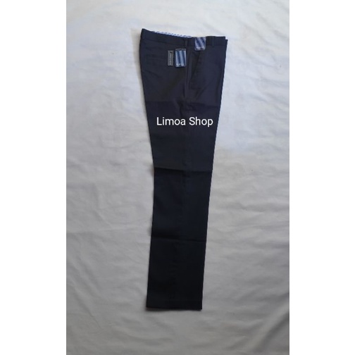 Celana Chino STANLEY ADAMS Slimfit BIru Gelap Bahan Stretch / Melar SA 24