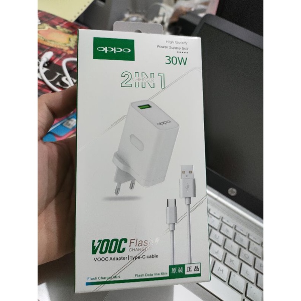 Charger Oppo 30W VOOC Original TC Oppo 30w Vooc Fast Charging Ori 99.9