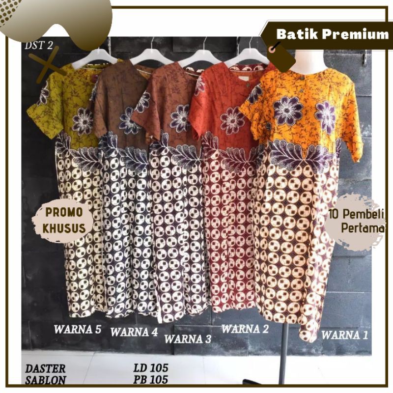 [HARGA GROSIR PABRIK] Daster Murah - Daster Batik - Daster Batik Pekalongan