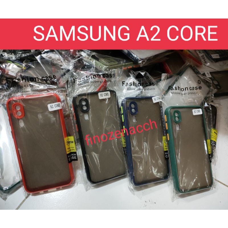Silikon Samsung A2 Core Case Casing Selicon Clear Bening Transparan Acrylic