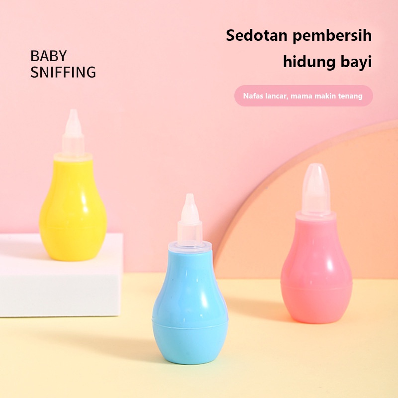 Nasal Aspirator Alat Sedot Ingus Bayi Pembersih Hidung Bayi Karakter Model Selang/ C46