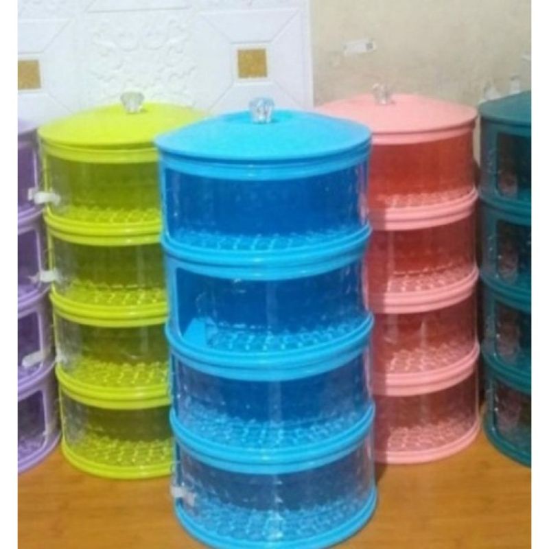 TUDUNG SAJI 4 SUSUN TERMURAH/TUDUNG SAJI DIAMOND/TUDUNG SAJI 4 SUSUN WARNA