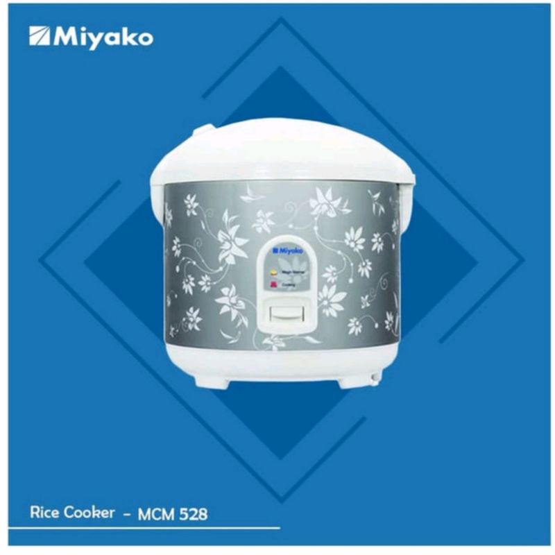 MAGIC COM / RICE COOKER MIYAKO MCM 528 / MCM528 / MCM-528 RICE COOKER [1,8 LITER] (GARANSI RESMI)