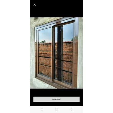 Jendela kusen almunium murah