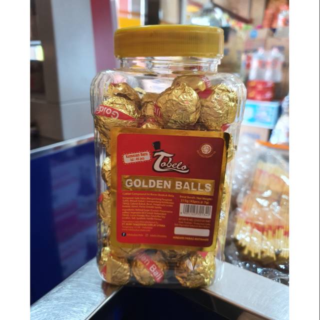 

Tobelo Golden Balls 240gr