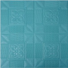 FAYES Wallpaper 3D Dinding Foam Kecil Motif Bunga / Walpaper Foam U96-LB50018