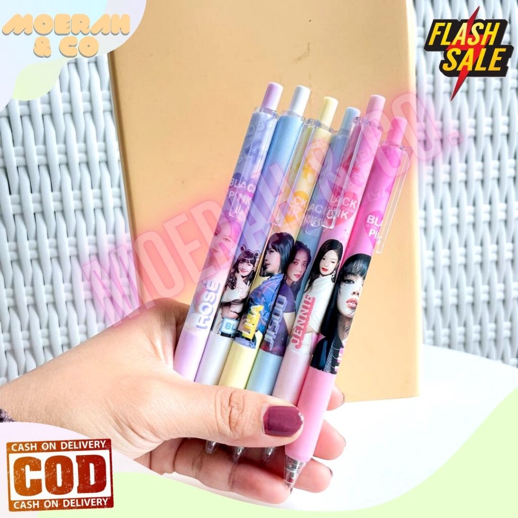 

PEN CETEK BLACKPINK PULPEN MEKANIK LUCU BULPEN MURAH BOLPEN MUT ATK MURAH KPOP BLINK ALAT TULIS KANTOR MURAH BISA COD