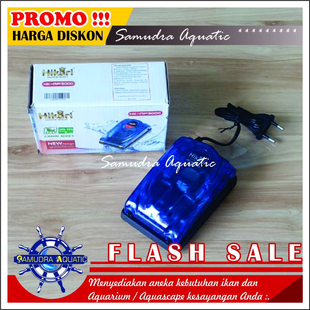 Mesin AERATOR 2 LUBANG (Aerator Saja), Air Pump Mesin Airator Aquarium Aquascape, FREE BUBLEWRAP