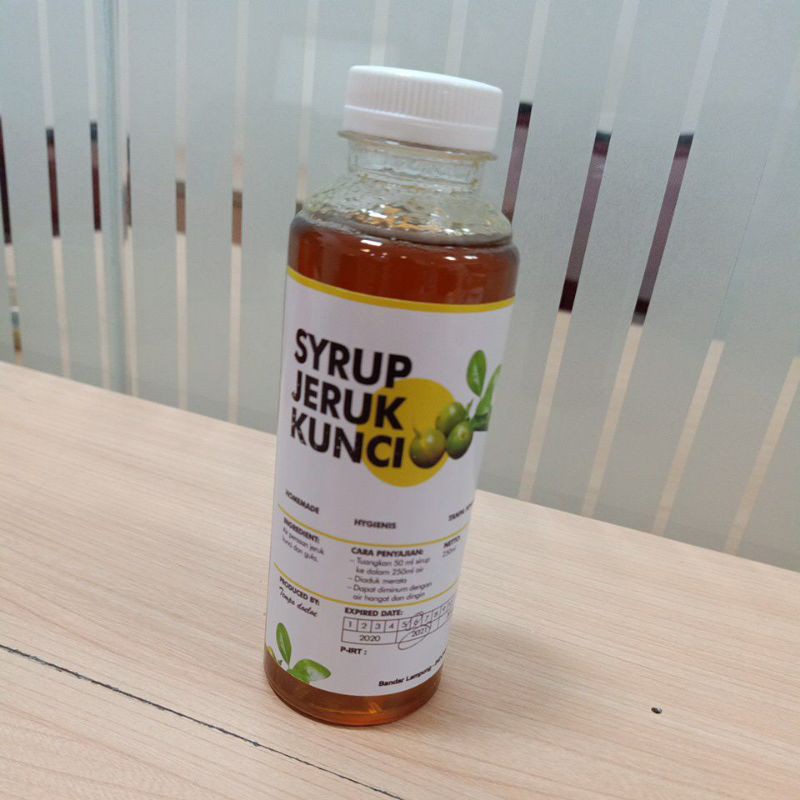 

SYRUP Jeruk Kunci / Sonkit Bangka - Homemade, Hygienis & TANPA PENGAWET