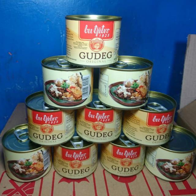 

Gudeg Tjitro kemasan kaleng