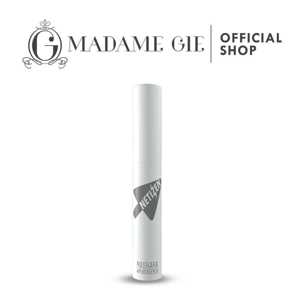 Mascara Madame Gie Mascara Netizen - Black Clear Make Up Maskara Waterproof