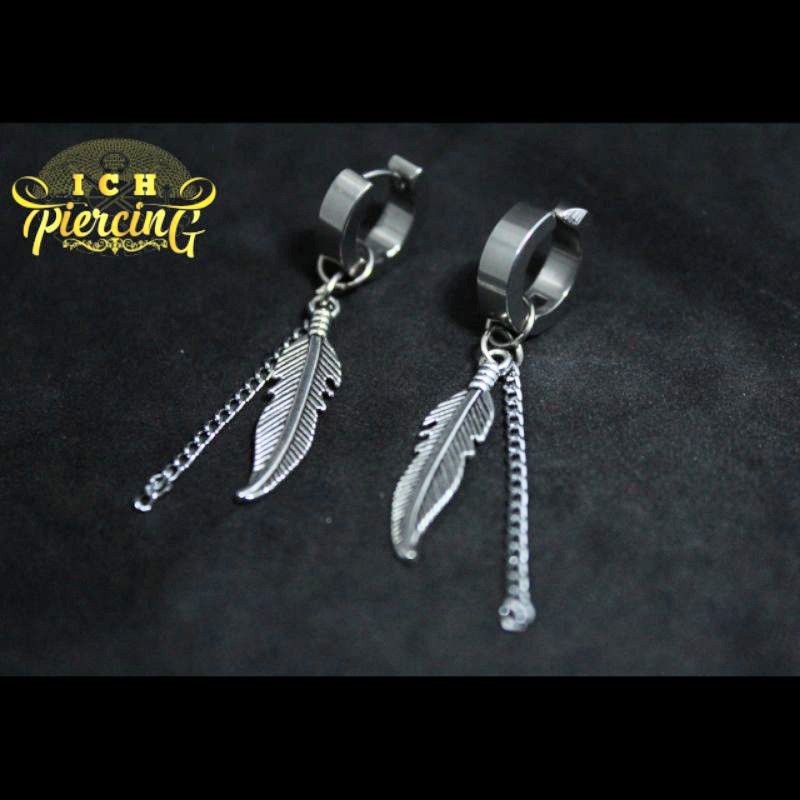 IP-L Anting Style KOREA / Anting Tindik dan Jepit / Anting Pria / Anting KPOp