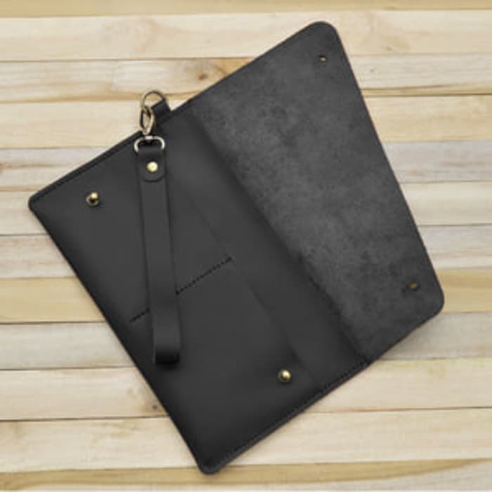 Tas Tangan Clutch Handmade Pria / Wanita / Unisex Kulit Sapi X5