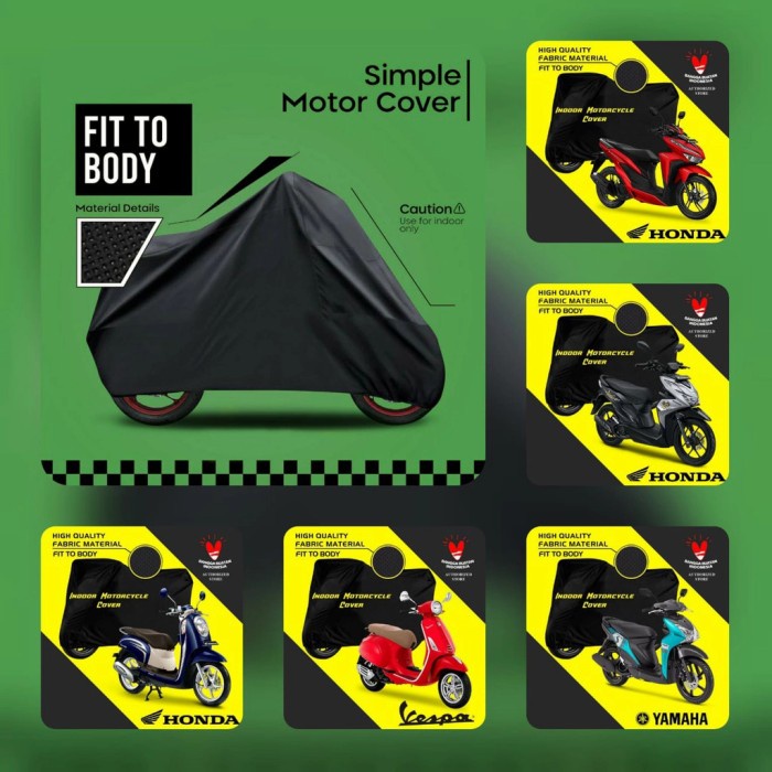 Cover Motor Nmax Pcx Aerox Vario Beat Soul Gt Vespa Adv Freego Forza