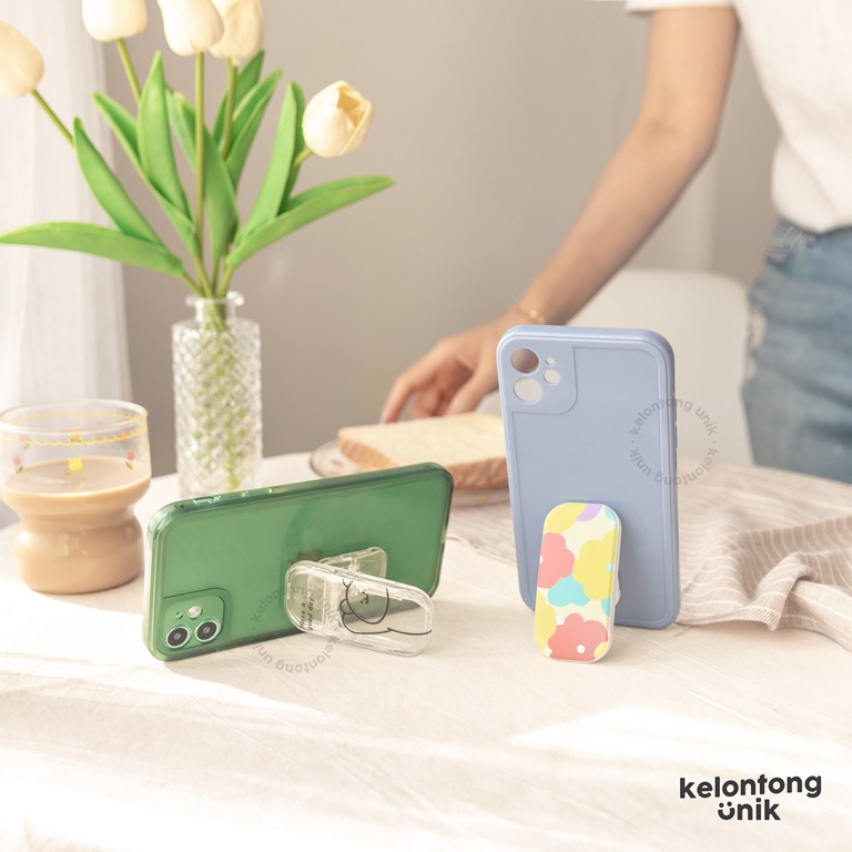 KOREAN -  Poptok Phone Grip &amp; Phone Stand/ Griptok/ Phone Holder