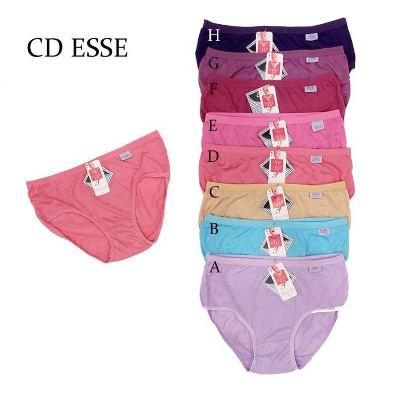 3 pcs celana dalam wanita mirip/suni polos termurah | CD wanita remaja dewasa bahan katun polos