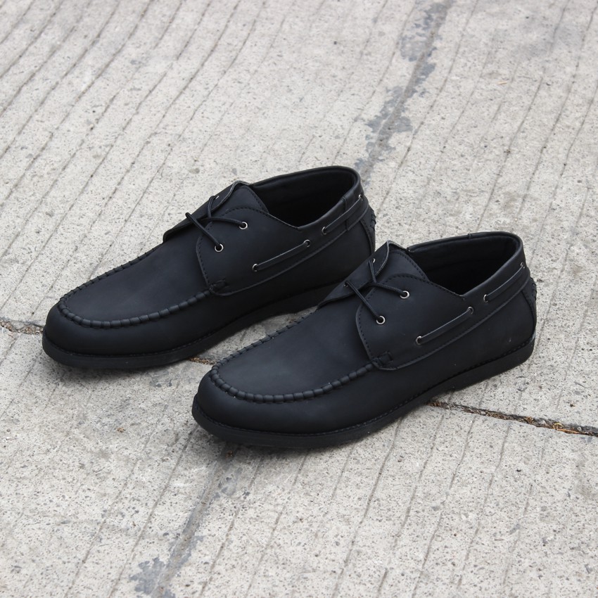 FICO BLACK |FORIND x Lvnatica| Sepatu Vintage Klasik Sporty Pria/Cowok/Men - Derby Original Footwear