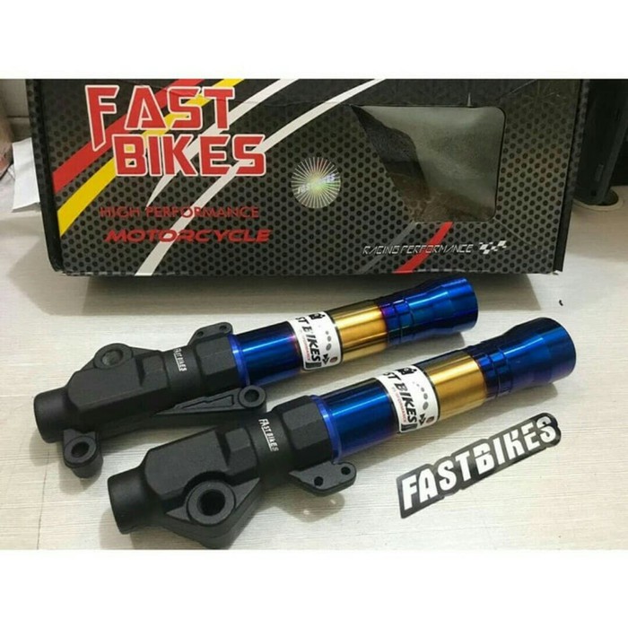 Shockbreaker Shock Tabung Depan Twotone Matic  Shockbreaker Depan Mio Beat Vario Aksesoris Motor