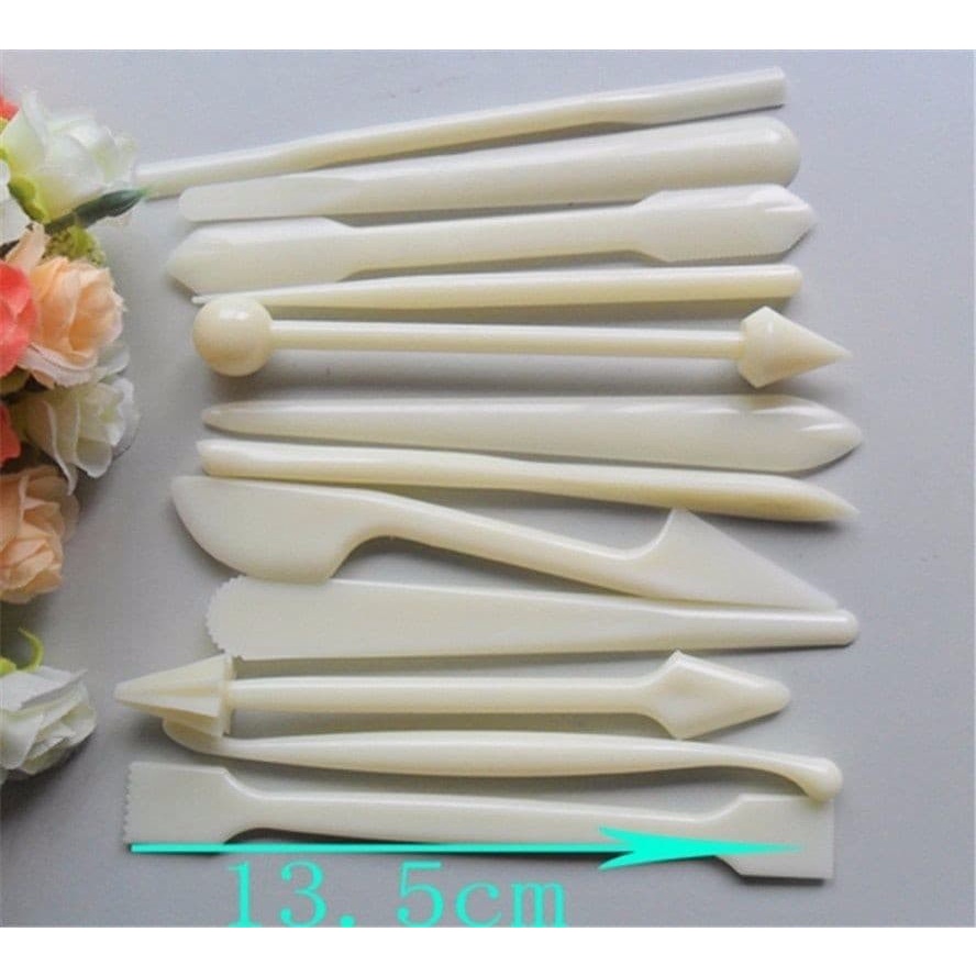 ClayFondant Modelling Tools Set (12pcs)